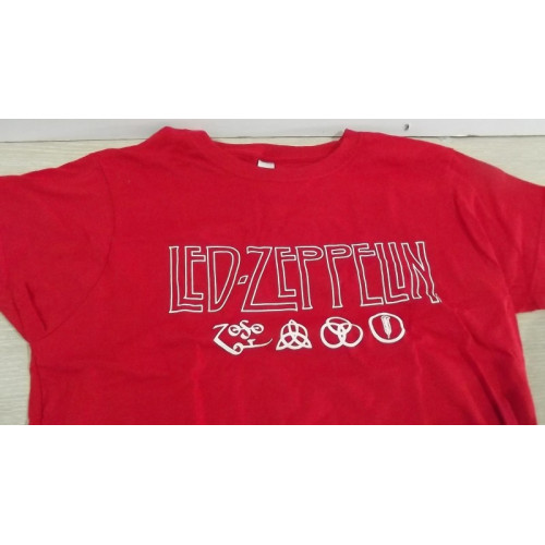 Shirt 'Led Zeppelin', dames, maat L, 5 stuks