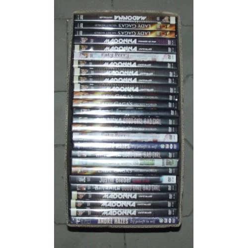 Muziek DVD's, mix, 26 stuks 