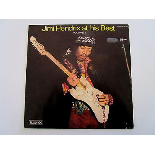 4 X LP`S  Jimi Hendriks At His Best 72 - Tom Jones Wereldsuccessen 86 - Bee Gees Saterday Night Fever 77 