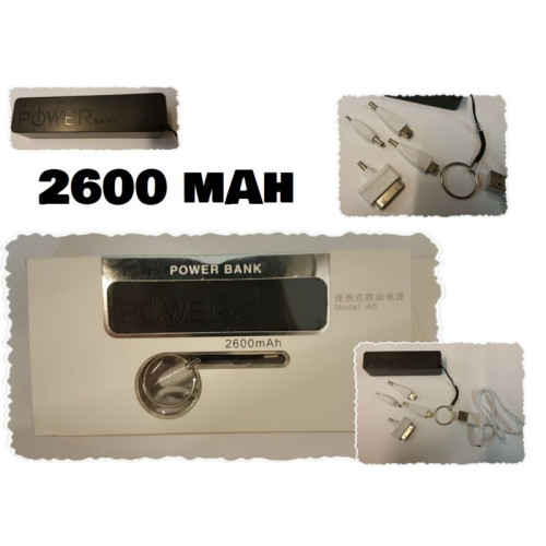 Powerbank 2600 MAH  2 stuks