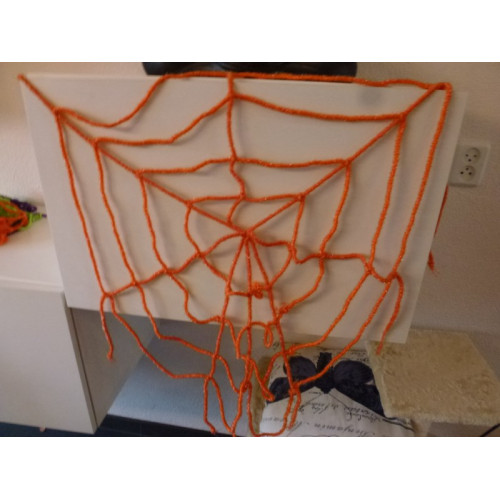 Decoratieve spinnenwebben 6 stuks