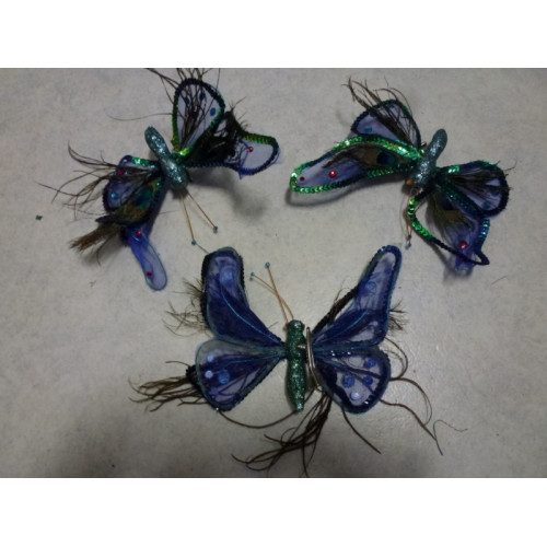 Decoratieve vlinders 20 stuks