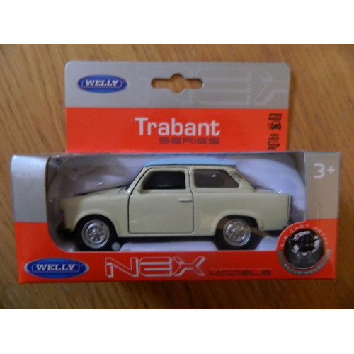 Welly Trabant + Fiat Modelauto