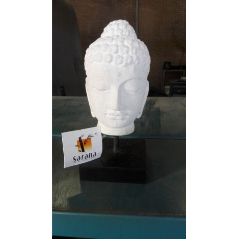 Boeddha hoofd op voet 12 stuks