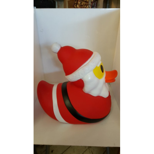 XXXL Bad eend in kerstsfeer  30 cm hoog 20 cm breed in luixe doos verpakt in kerstsfeer 1 stuks