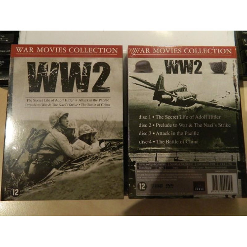 4 X WW2 DVD Box a 4 dvd`s p/box