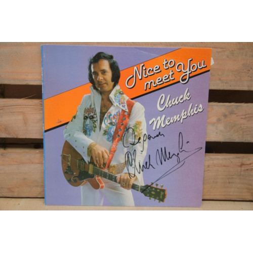 LP Chuck Memphis met handtekening