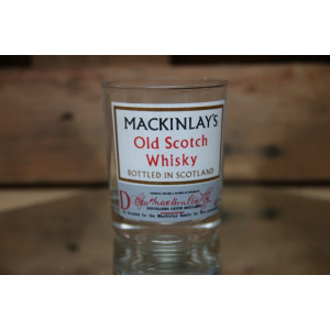 Mackinlays old scotch wiskey Glas