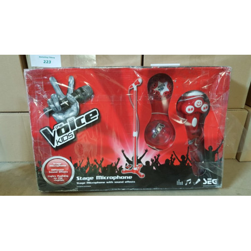 The Voice kids stage microfoon 1 set