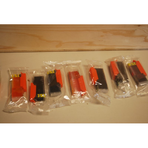 8 stuks j cartridges voor canon printer diverse kleuren o.a.550, 551 XL