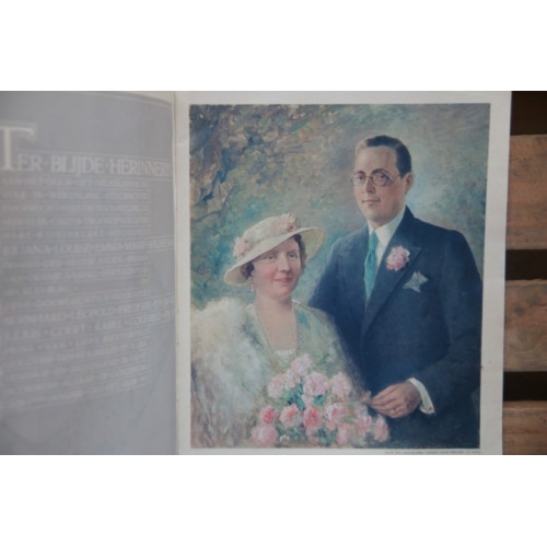 Antiek tijdschrift Het prinselijk huwelijksfeest uit 1937