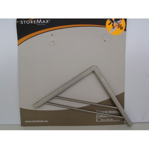 Storemax  consolkemodern triangle 19x19cm 