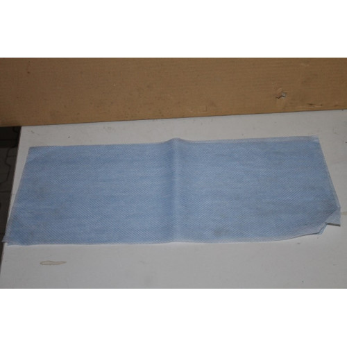 Blauw lapje stof zoals afgebeeld 