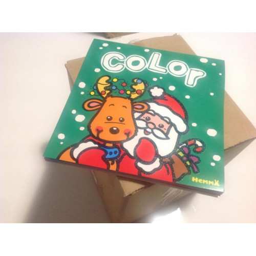 Kerst kleurboeken 36 stuks
