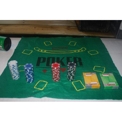 Pokerspel nieuw in de verpakking