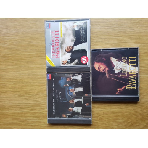 CD,s Luciano Pavarotti aantal 3 stuks