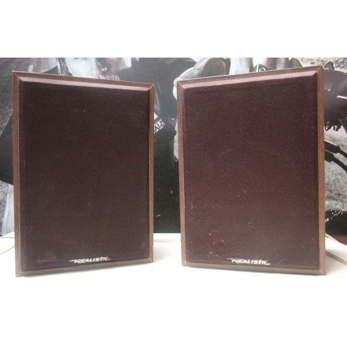 Vintage Realistic MC600 Speakers 30x21x15