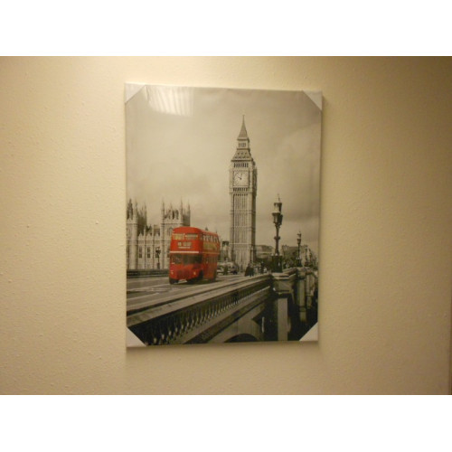 canvas Londen 47x62 cm