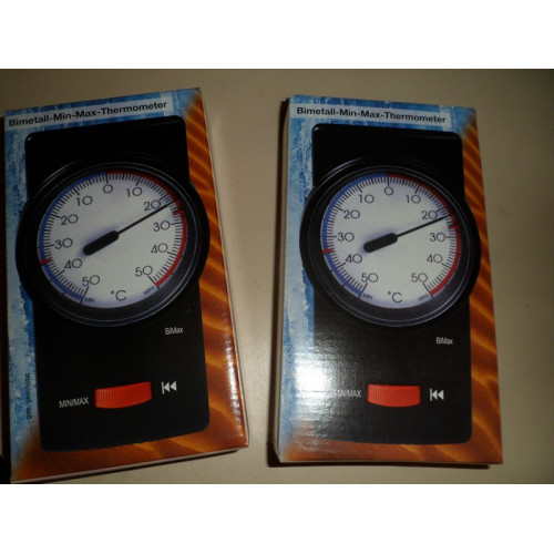 2x min-max thermometer