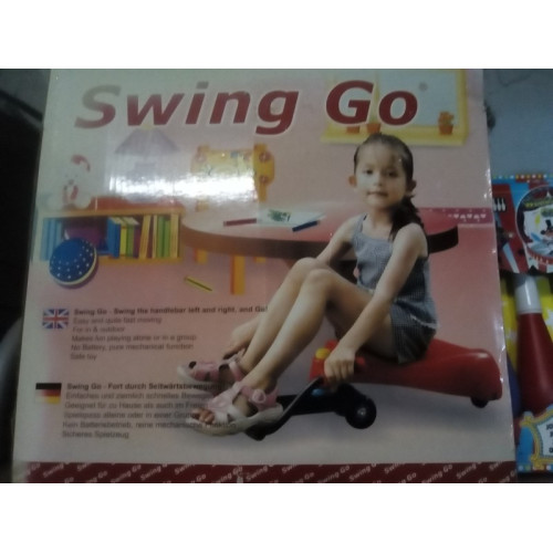 swing go rodel karretje rood