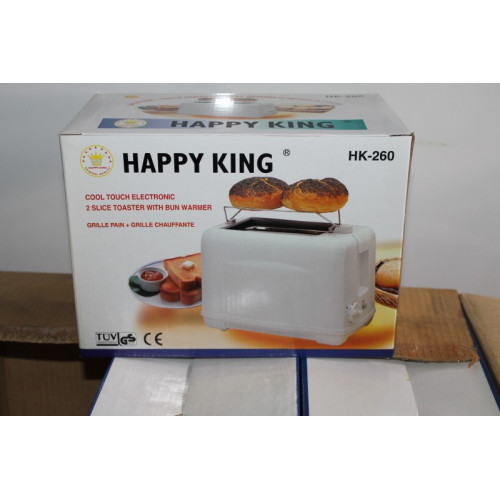Happyking toaster en opwarmer 