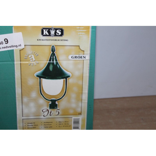 Antiekgroene Lamp van KS kwaliteitsverlichting 