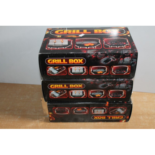 BBQ grillboxen 3 stuks