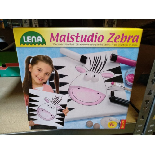 Lena knutsel set Zebra 1 stuks