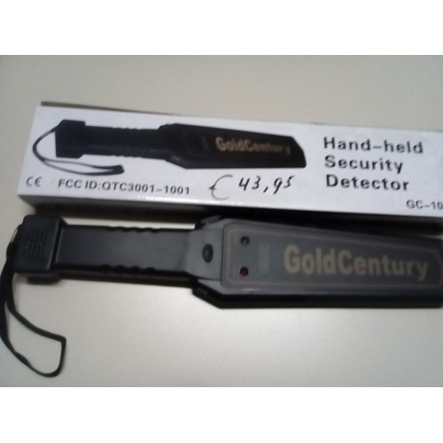 Hand-held security detector hand scanner metaal detector
