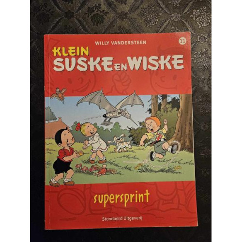 1 x Stripboek Suske en Wiske 11 Supersprint.