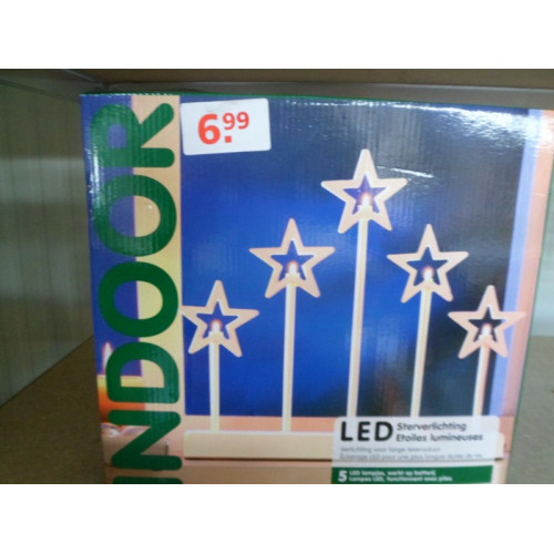 1x Led ster verlichting 