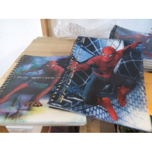 Spiderman grote schrijfschriten 7 stuks