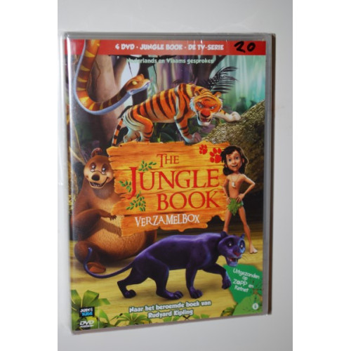 DVd Verzamel Box a 4 stuks, Junglebook 