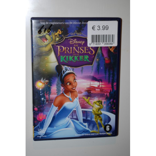 DVD Disney's De prinses en de kikker
