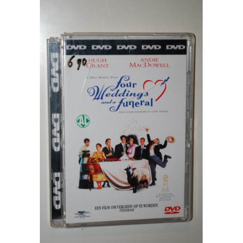 DVD four weddings and a Funeral
