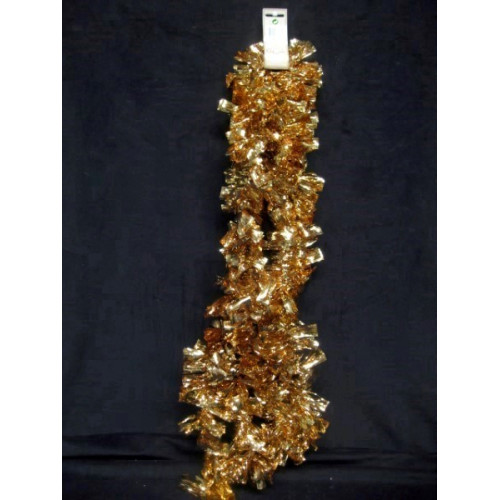 Kerstboom slinger 504K cognac vol 270 cm, 6 stuks
