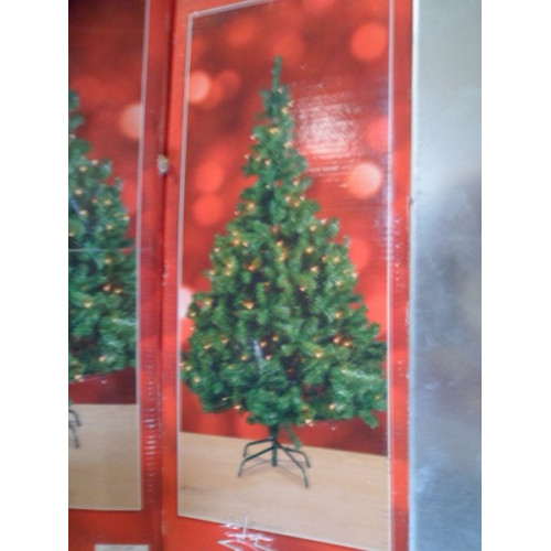 Kerstboom met 150 lampjes 180cm hoog
