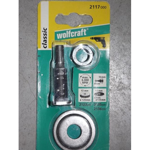 Wolcraft 2117 toolhouder voor boormachine