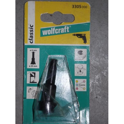 Wolcraft 3305 houtfrees 22mm