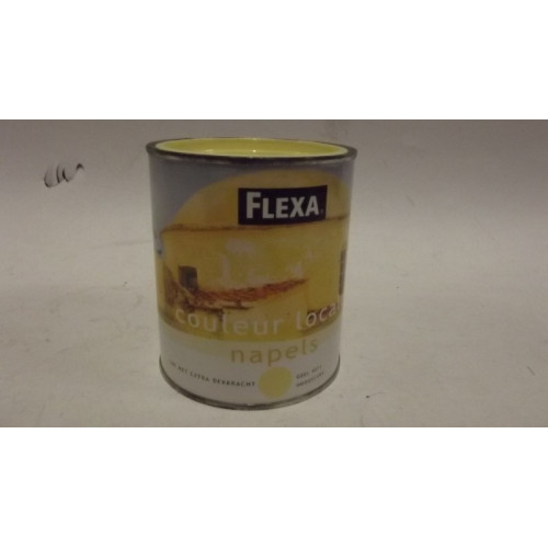 FLEXA zijdeglans verf, 3 potten, 0,75L