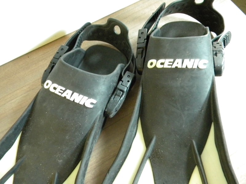 Flippers / zwemvliezen, maat S, OCEANIC VDrive (Kavel nr 433939