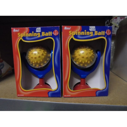 Baby spinning Ball 2stuks 1x zonder doos
