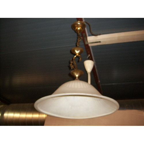 Glazen hanglamp 50 cm