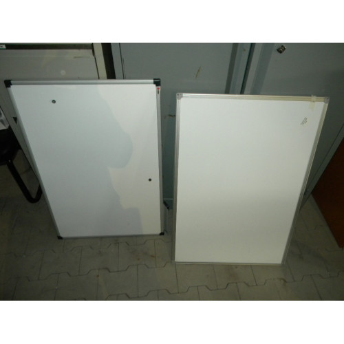 Whiteboards, 2 stuks, 60x90 cm