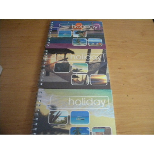 Holiday fotoboek, 60 stuks, 3 assorti