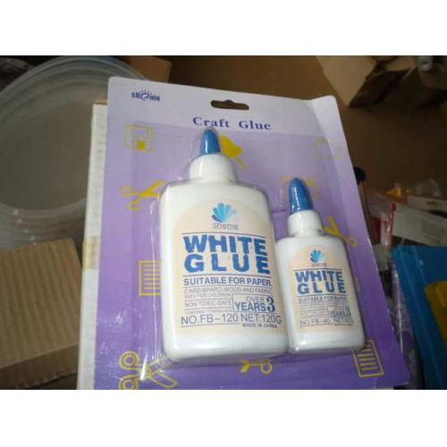 White glue 2 per set 2 sets