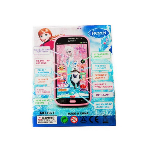 Frozen Kids Telefoon : Touchscreen , 12 Functies