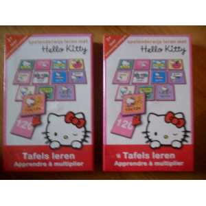 Hello Kitty : 2 x Tafels Leren