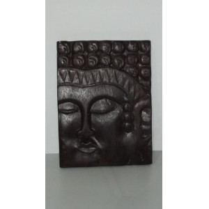 Boeddha, afbeelding op houten paneel, 24 stuks