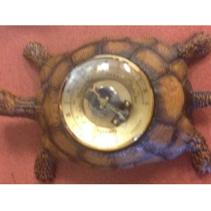 Barometer in schildpad